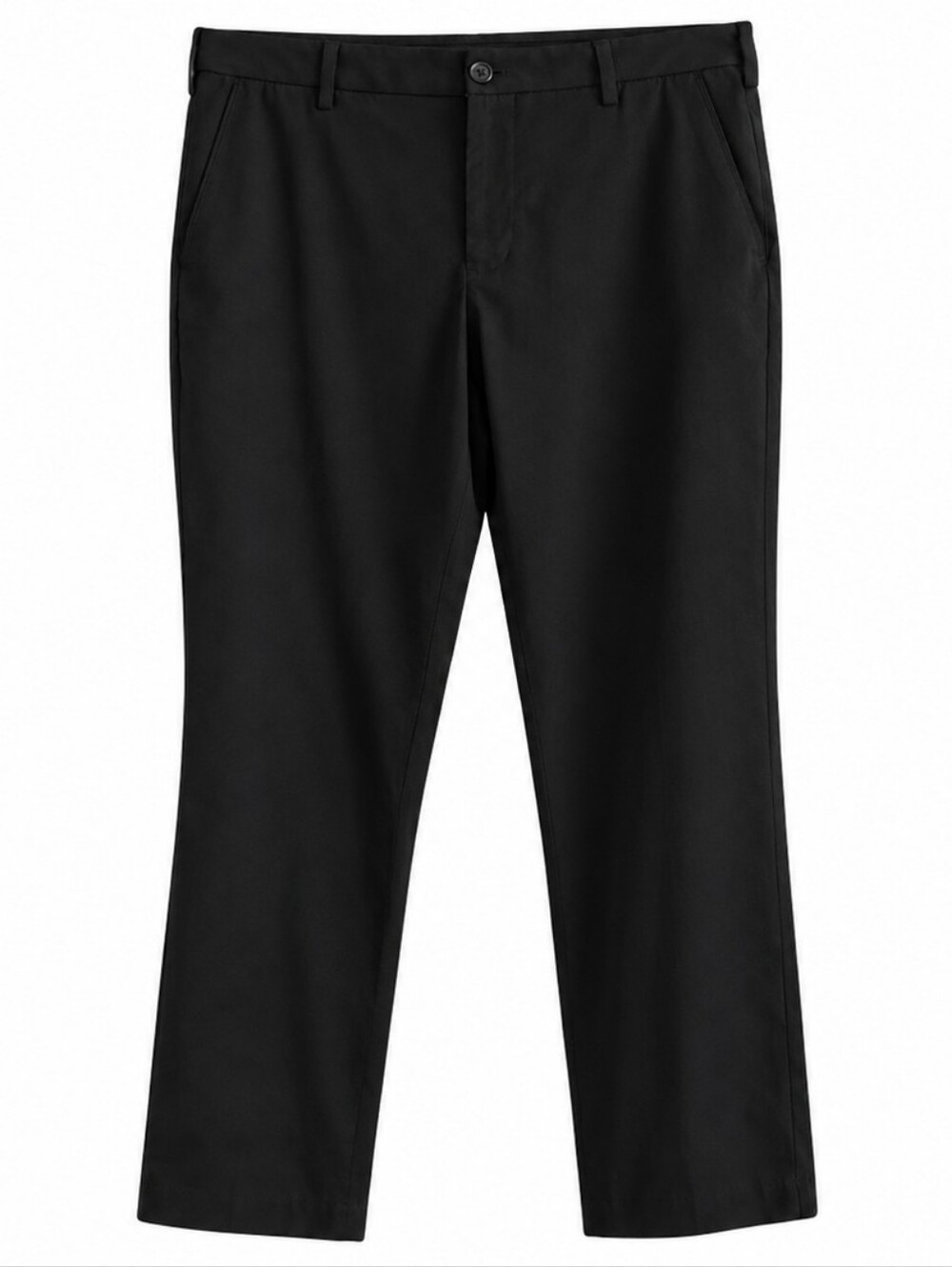 Men's Dress Pants Van Heusen Black Front Straight Leg 30x30